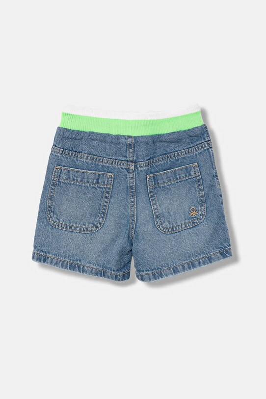 United Colors of Benetton szorty jeansowe dziecięce 4AD7G902Y.P.Seasonal niebieski SS25