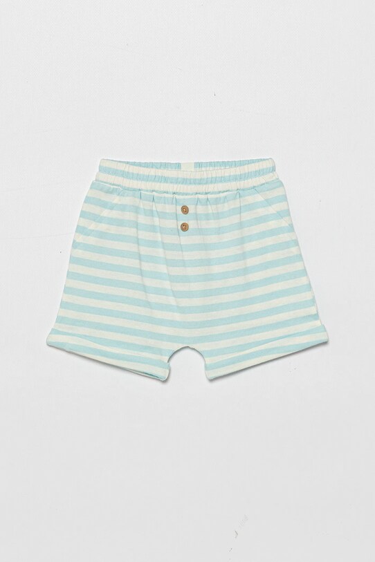 Детские хлопковые шорты United Colors of Benetton узор голубой 34LPA900I.W.Seasonal