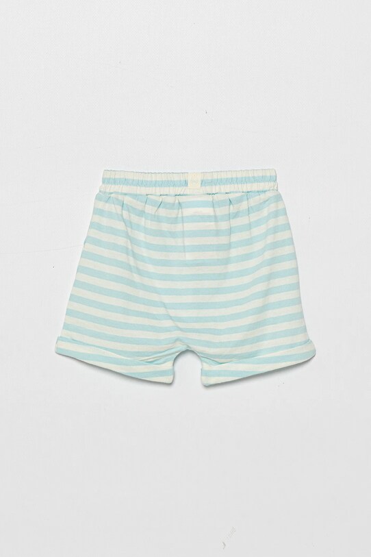 Detské bavlnené šortky United Colors of Benetton 34LPA900I.W.Seasonal modrá SS25