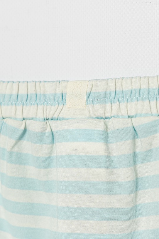 Băieți United Colors of Benetton pantaloni scurți din bumbac pentru bebeluși 34LPA900I.W.Seasonal albastru