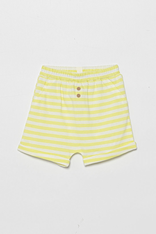 Detské bavlnené šortky United Colors of Benetton bavlna zelená 34LPA900I.W.Seasonal