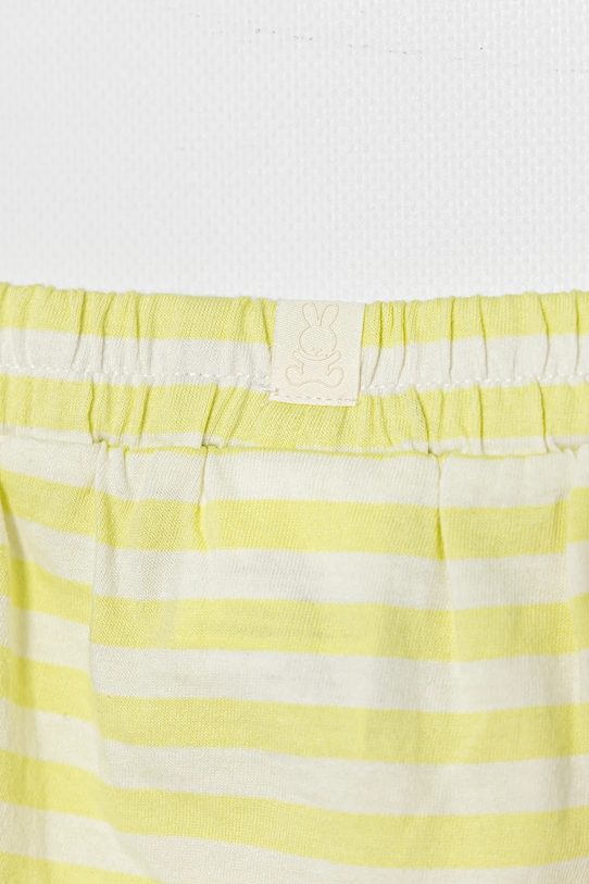 Chlapec Detské bavlnené šortky United Colors of Benetton 34LPA900I.W.Seasonal zelená