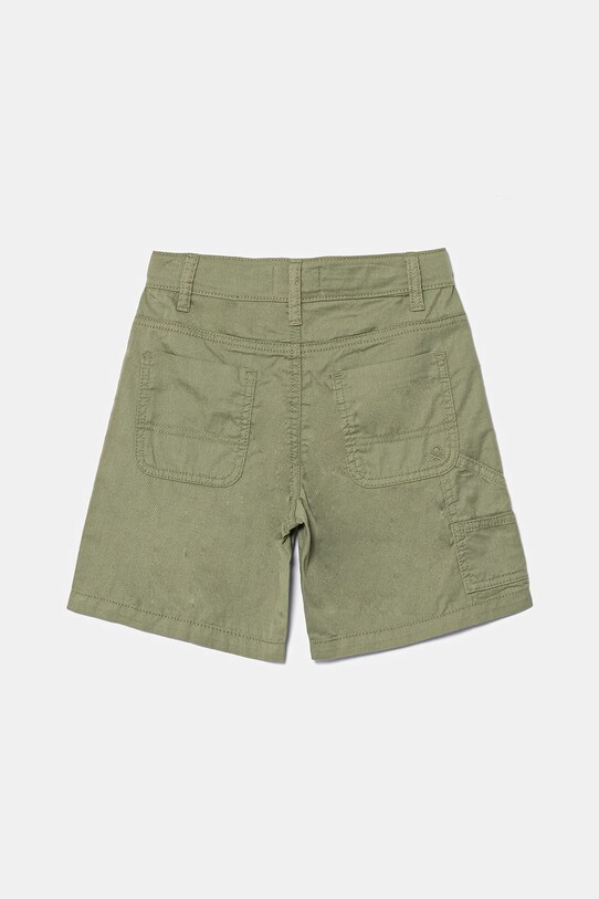 United Colors of Benetton pantaloni scurți din bumbac pentru copii 47RGC902U.G.Seasonal verde SS25