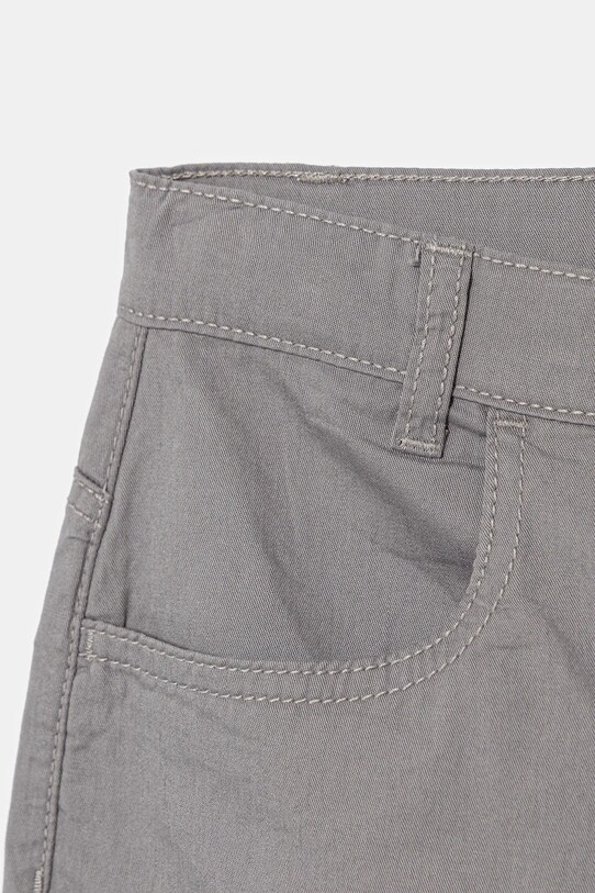 Băieți United Colors of Benetton pantaloni scurți din bumbac pentru copii 47RGC902U.G.Seasonal gri