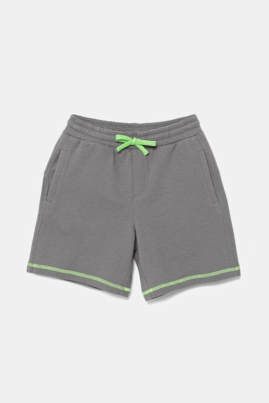United Colors of Benetton pantaloni scurți din bumbac pentru copii casual gri 38OHG901V.P.Seasonal