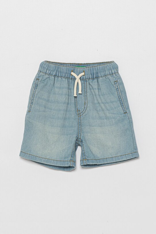 Детские джинсовые шорты United Colors of Benetton casual голубой 4DHJG9034.P.Seasonal