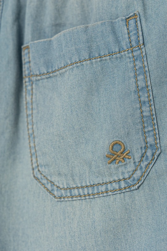 CHLAPEC Dětské riflové kraťasy United Colors of Benetton 4DHJG9034.P.Seasonal modrá