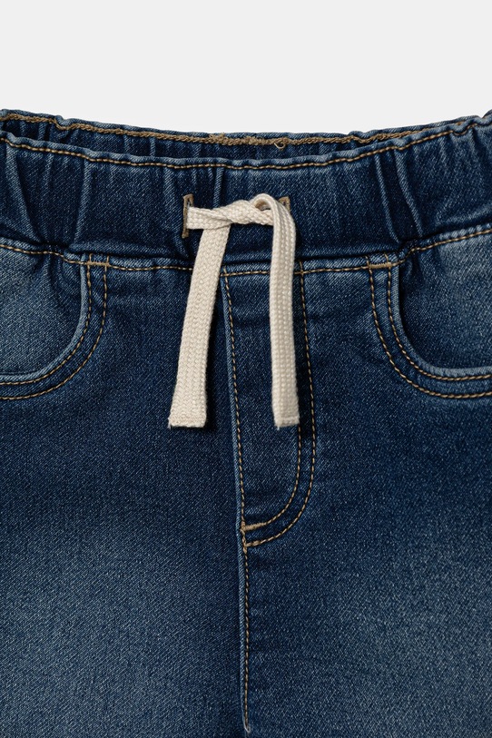 Băieți United Colors of Benetton pantaloni scurți din denim pentru bebeluși 44LGG9032.P.Seasonal albastru