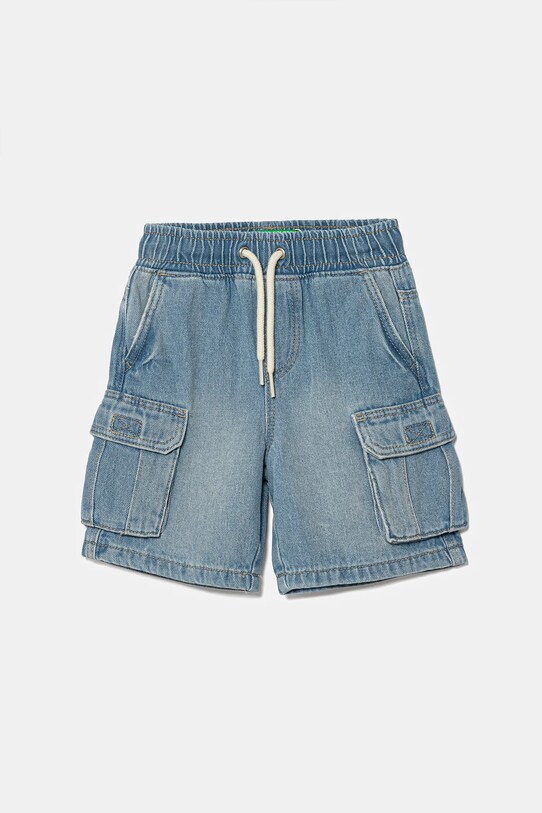 United Colors of Benetton pantaloni scurți din denim pentru copii casual albastru 4KEHG902Q.P.Seasonal