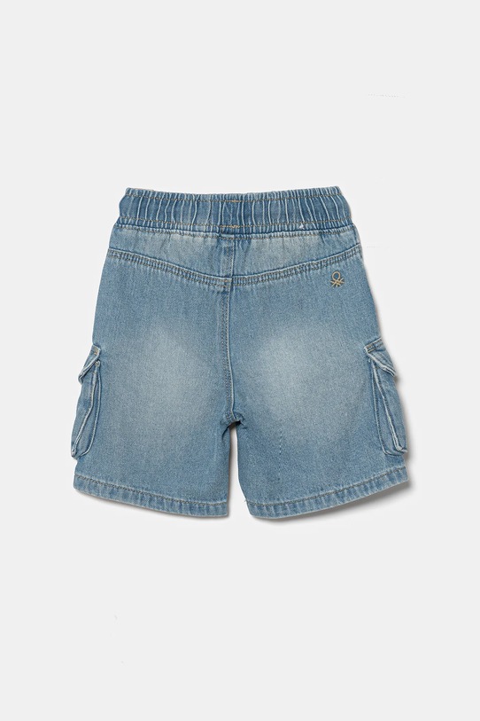 United Colors of Benetton pantaloni scurți din denim pentru copii 4KEHG902Q.P.Seasonal albastru SS25