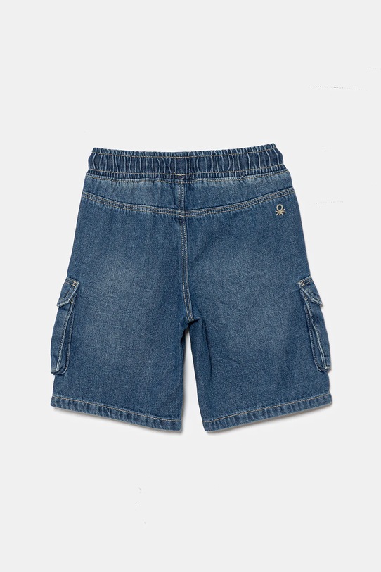 United Colors of Benetton pantaloni scurți din denim pentru copii 4KEHG902Q.P.Seasonal albastru SS25