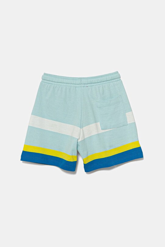 Detské bavlnené šortky United Colors of Benetton 3FZMG901U.P.Seasonal modrá SS25