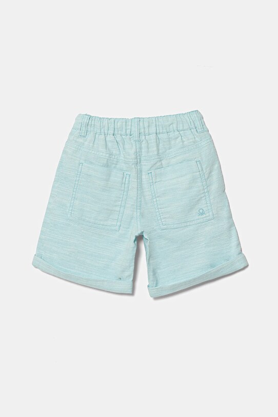 United Colors of Benetton pantaloni scurți din bumbac pentru copii 4ZZSG902T.P.Seasonal albastru SS25