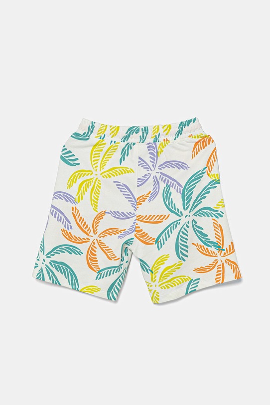 CHLAPEC Dětské bavlněné šortky United Colors of Benetton 32IEC903E.G.Seasonal bílá