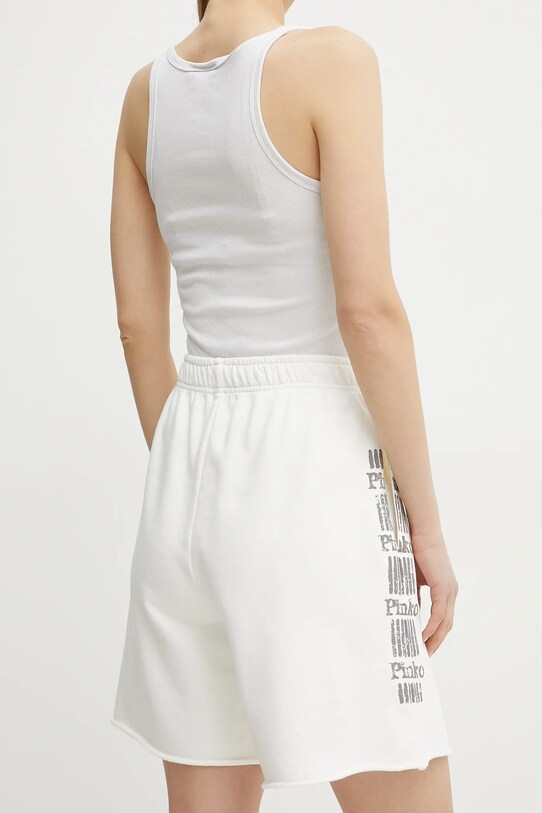 Abbigliamento Pinko pantaloncini in cotone 104619.A2CV bianco