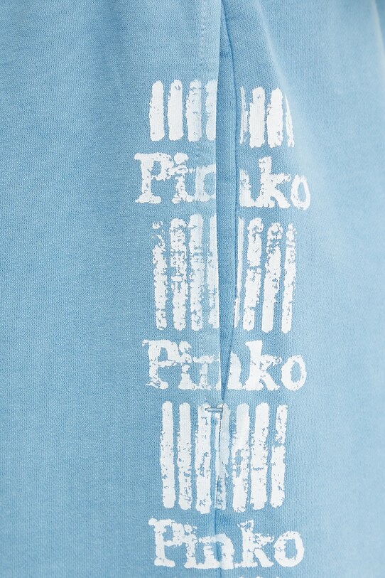 Pinko pantaloncini in cotone 104619.A2CV blu