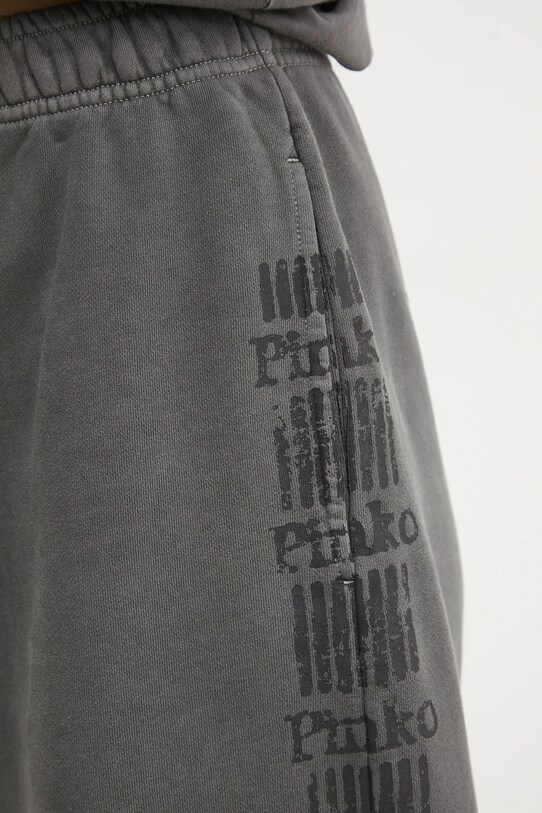 Pinko pantaloncini in cotone 104619.A2CV grigio