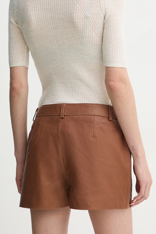 Oblečení Kožené šortky Herskind Holly 5469175 hnědá