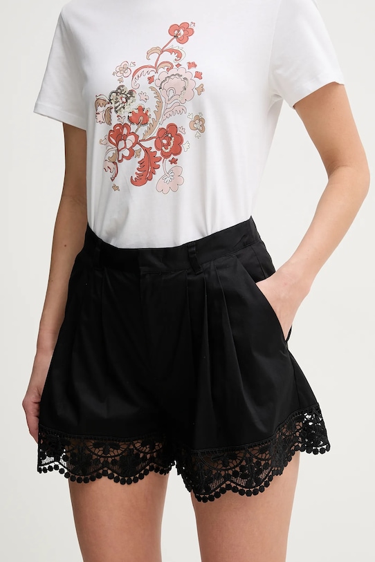 Kraťasy Twinset high černá 251TT2096