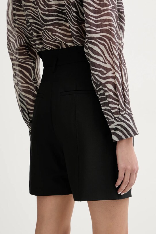 Abbigliamento IRO shorts con aggiunta di lana WP30CARRINA nero
