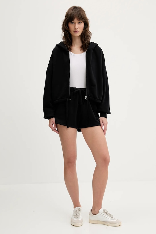 IRO szorty bawełniane WF30OCRESIA czarny SS25