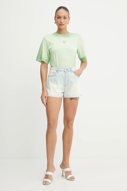 Armani Exchange szorty jeansowe XW000135.AF12855 niebieski SS25