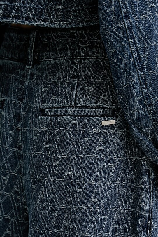 Armani Exchange pantaloncini di jeans blu navy XW001172.AF12844