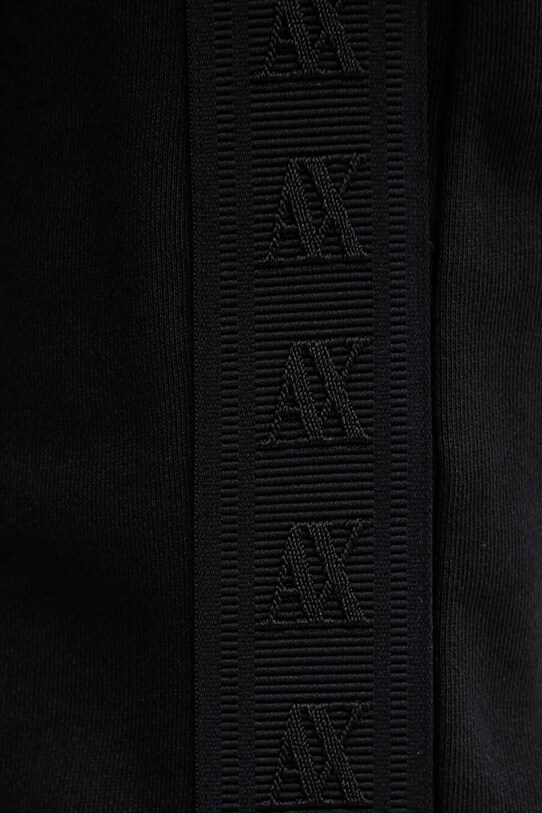 Armani Exchange szorty bawełniane czarny XW000502.AF12804