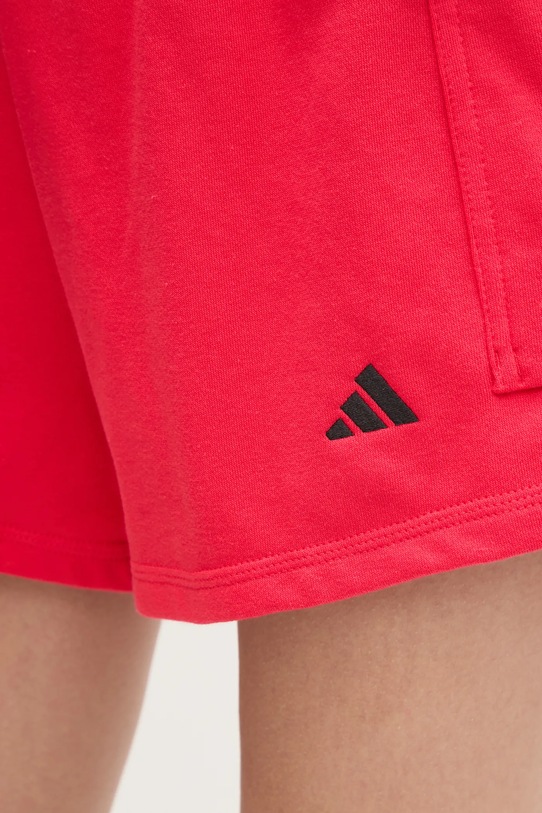 adidas rövidnadrág Essentials piros JC5704
