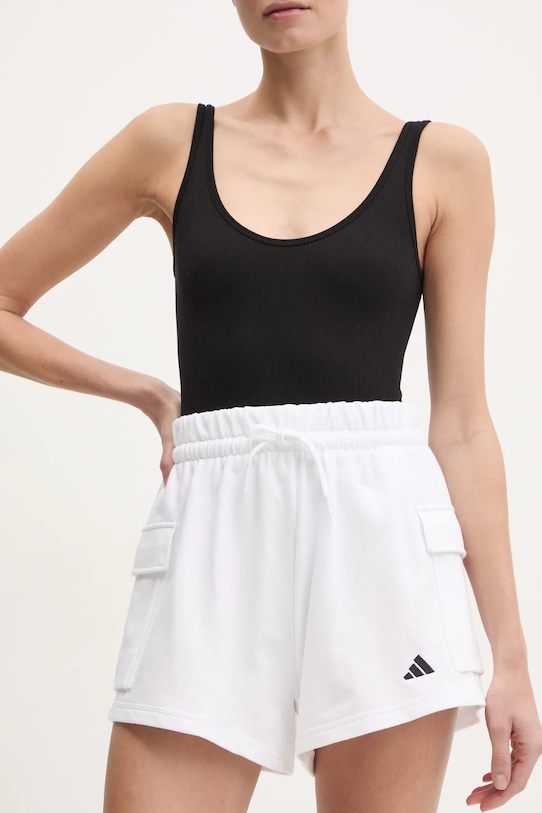 Шорти adidas Essentials трикотаж білий JD9945