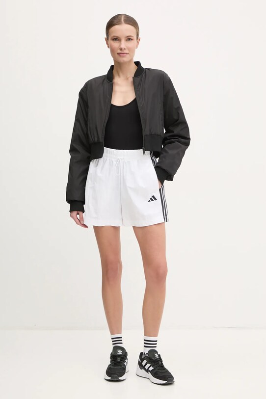adidas pantaloncini Essentials JE1310 bianco SS25