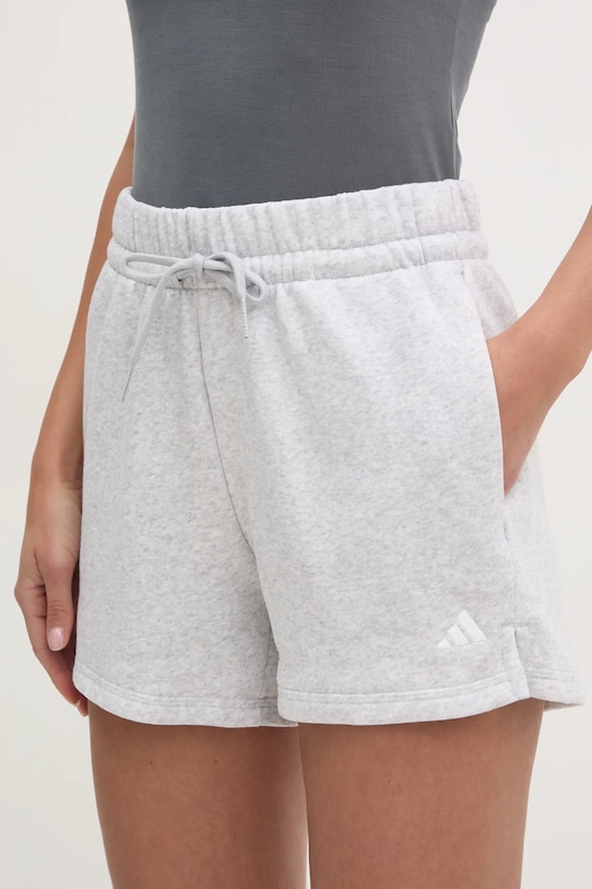 adidas pantaloncini Essentials melange grigio JC5927