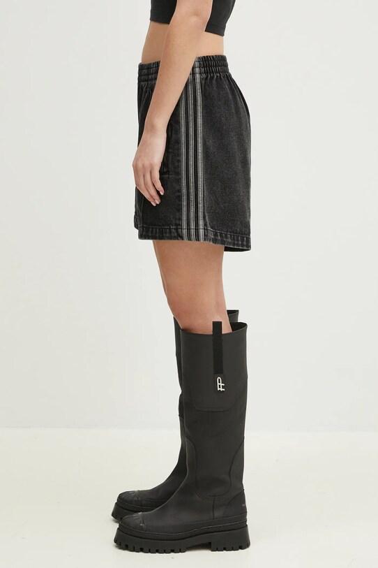 Джинсовые шорты adidas Originals Firebird JD3107 чёрный SS25