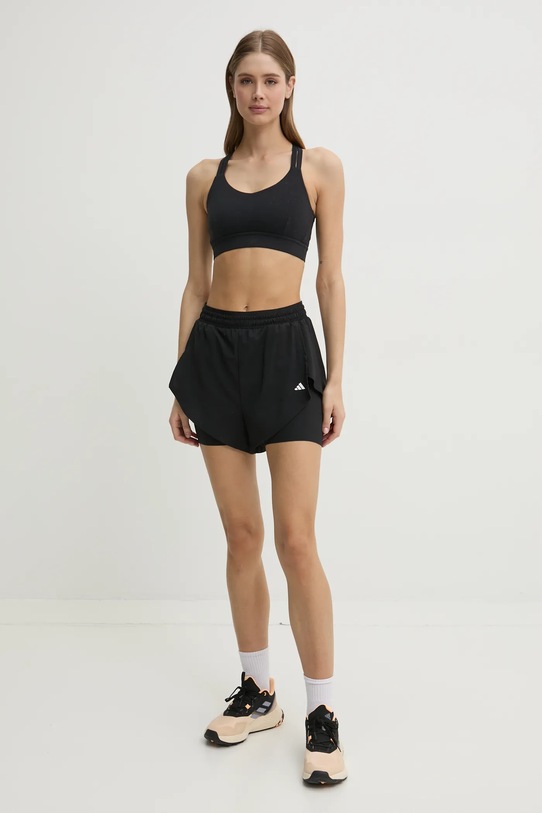 adidas Performance szorty treningowe Aeroready IQ2655 czarny SS25