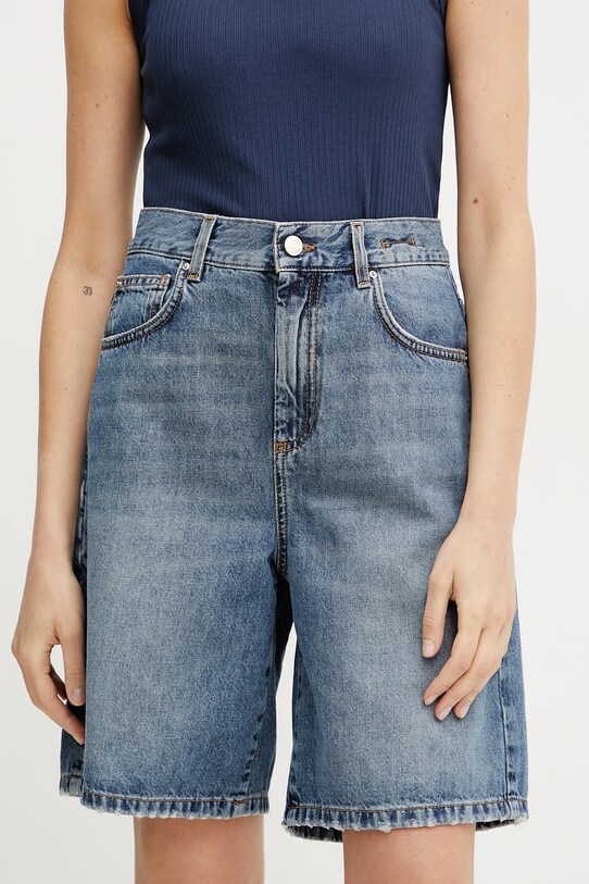Marella pantaloni scurti jeans SHORT jeans albastru 2513141024