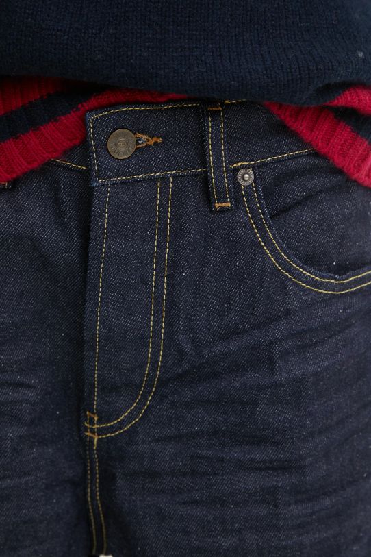 Jeans kratke hlače Diesel DE-SIRE-SHORT SHORTS mornarsko modra A14051.0GRDV