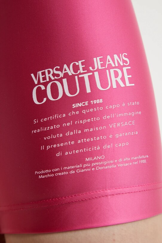 Шорти Versace Jeans Couture рожевий 78HAC1A6.J0223