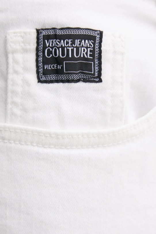 Versace Jeans Couture szorty jeansowe 78HAD514.CEWR1 biały