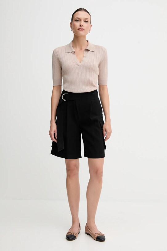 Σορτς Sisley 4G48L901I μαύρο SS25