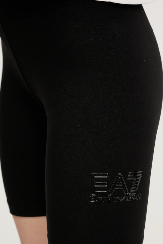Къс панталон EA7 Emporio Armani черен AF12484.7W000112