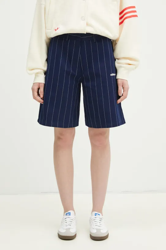 Шорти adidas Originals PINSTRIPE SHORT інші темно-синій JC7683
