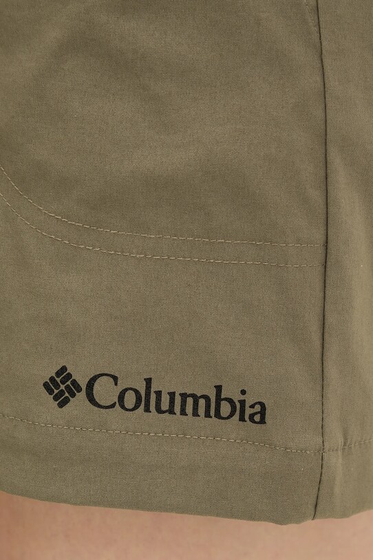 Outdoorové šortky Columbia Brea Falls zelená 2118973