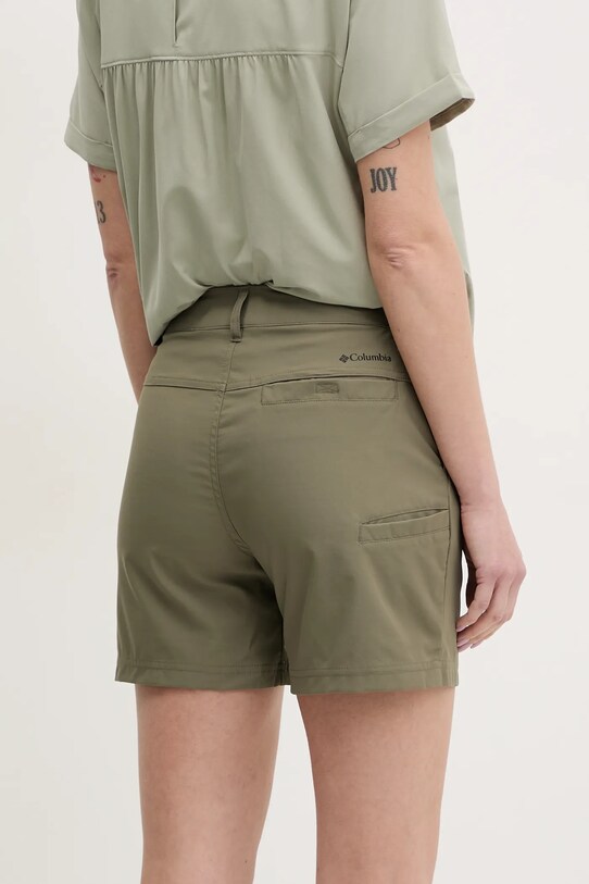 Îmbrăcăminte Columbia pantaloni scurți outdoor Leslie Falls 2126061 verde