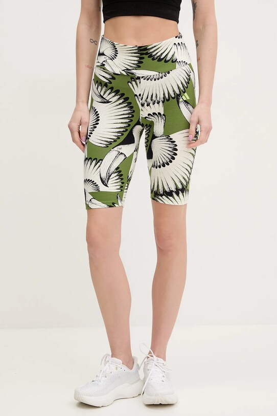 adidas pantaloni scurți x Farm Rio tricotaj verde JD6286