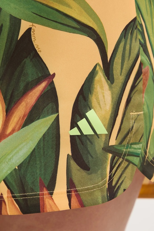 adidas Performance szorty treningowe x Farm Rio żółty JD6278