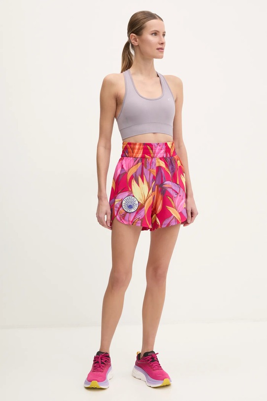 adidas Performance szorty treningowe x Farm Rio JD6279 różowy SS25