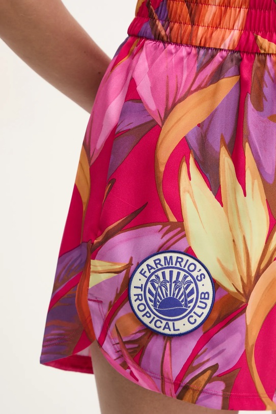 adidas Performance szorty treningowe x Farm Rio JD6279 różowy