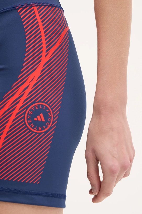 adidas by Stella McCartney pantaloni scurți de antrenament TruePace bleumarin JF3800