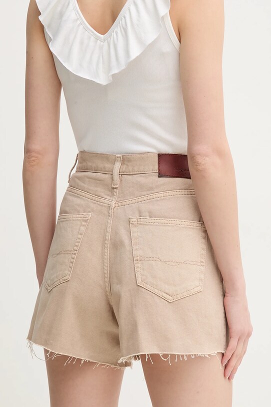 Îmbrăcăminte Pepe Jeans pantaloni scurti jeans A-LINE SHORT UHW RACHEL PL801112YH9 bej