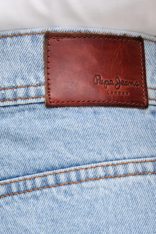 Îmbrăcăminte Pepe Jeans fustă și pantaloni denim REGULAR SKORT HW PL801187NC9 albastru